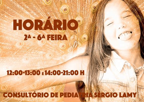 Horário de segunda a sexta-feira, 12:00 às 13:00 e 14:00 às 21:00